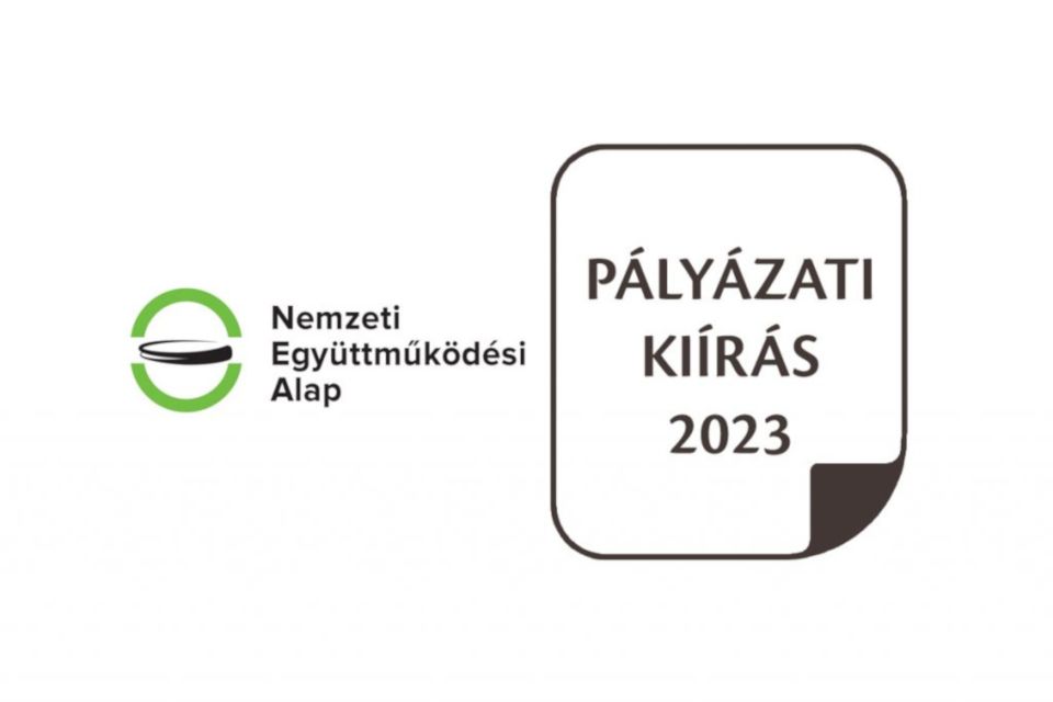 NEA 2023. évi pályázati kiírások