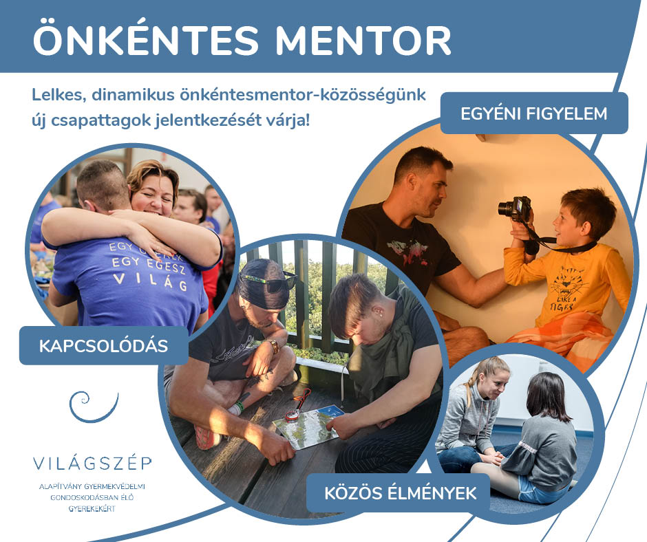 Világszép Alapítvány mentorokat keres